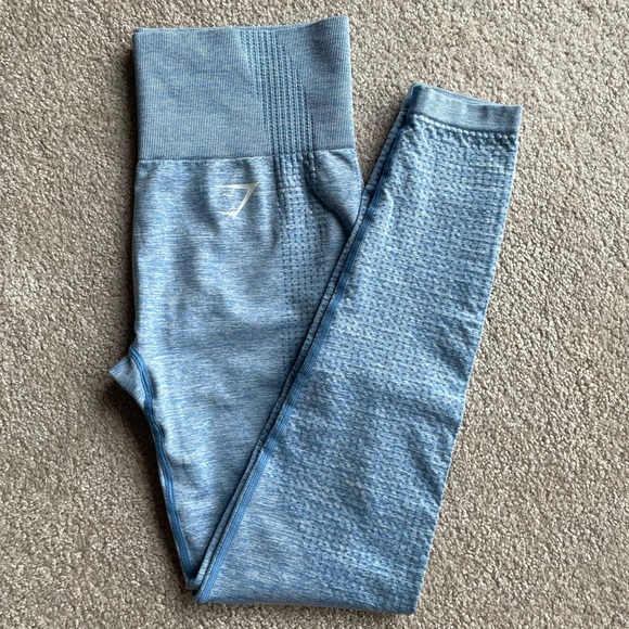 Gymshark | Vital Seamless Leggings | BLUE - SMALL - Picture 1 of 10